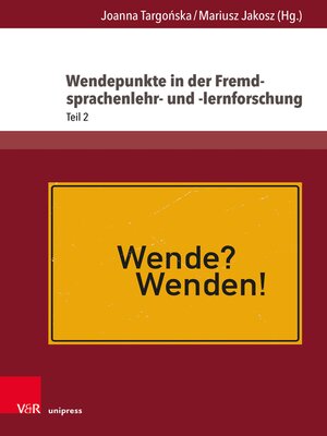 cover image of Wendepunkte in der Fremdsprachenlehr- und -lernforschung